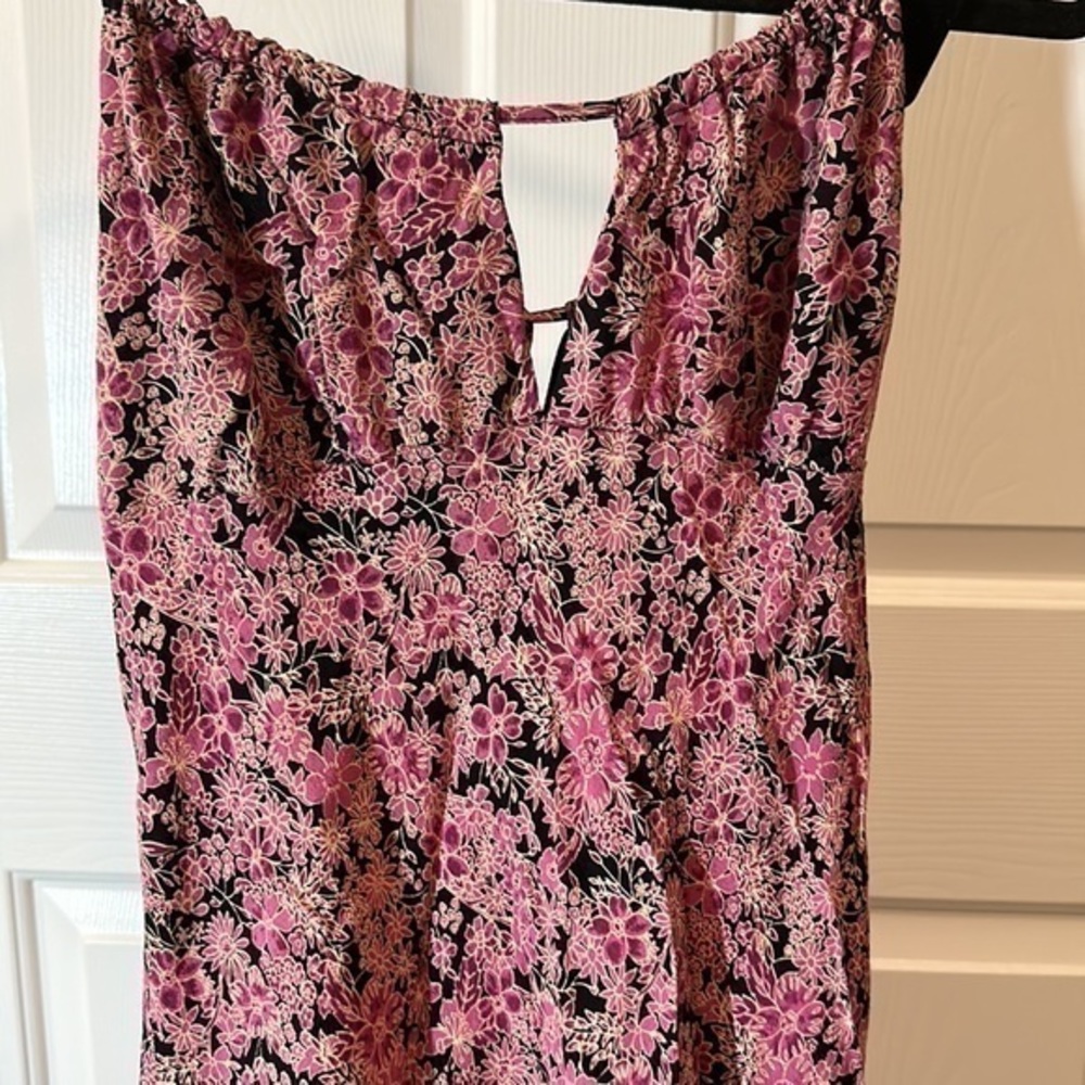 Free People purple floral dress